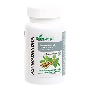 Ashwagandha 30 Comprimidos Soria Natural