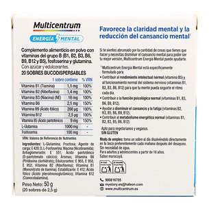 Multicentrum Mental Energy 20 Sachês Maracujá 2