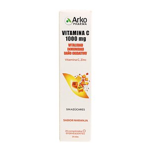 Arkovital Vitamin C 1000 mg mit Zink, 20 Brausetabletten 2