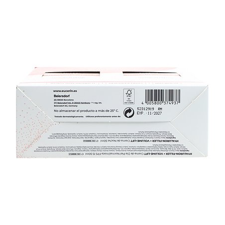 Eucerin Hyaluronfiller Volumelift Normale Mischhaut Tag LSF 15 + Hyaluronfiller Volumen Nachtcreme