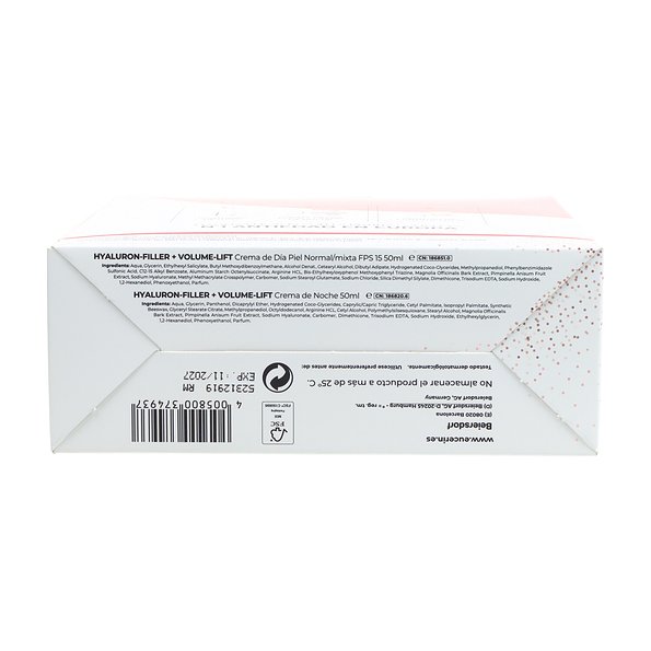 Eucerin Hyaluronfiller Volumelift Normale Mischhaut Tag LSF 15 + Hyaluronfiller Volumen Nachtcreme
