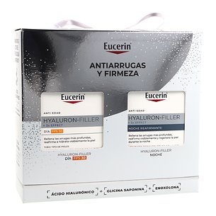 Promoção Eucerin Hyaluron Filler Dia FPS 30 + Hyaluron Filler Noite Firmeza 