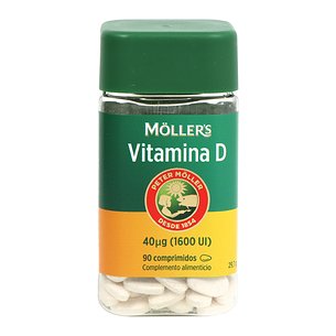 Moller´s Vitamina D 1600ui 90 Comprimidos