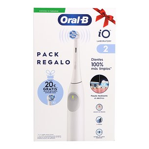 Escova de dentes elétrica de laboratório Oral - b Io2 1 cabeça interdental + 2 cabeças de reposição Promoção