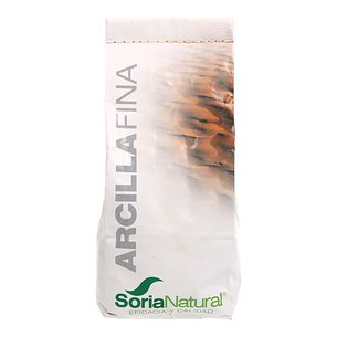 Argila Fina Vermelha Natural Soria 1000g