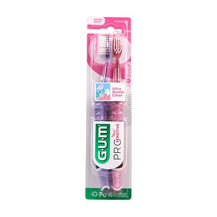 Escova de dentes Gum Pro 510 Sensitive para adultos, 2 unidades