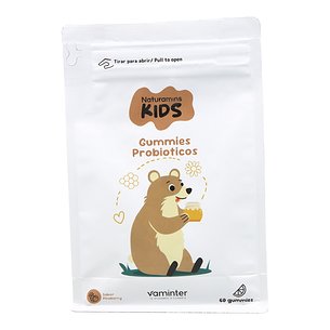 Naturamins Kids Probióticos Sabor Abacaxi Morango 60 Gomas