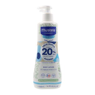 Mustela Hydra Baby Leite Corporal 2x500 ml Promoção