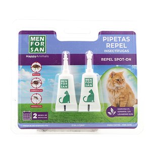Menforsan Anti-Insekten-Pipetten für Katzen 2 Einheiten