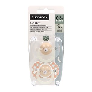 Chupete Silicona Fisiologico Suavinex  0 - 6 Meses 2 Uds 2
