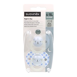 Chupete Suavinex Fus Tet Fisio 418m 2u