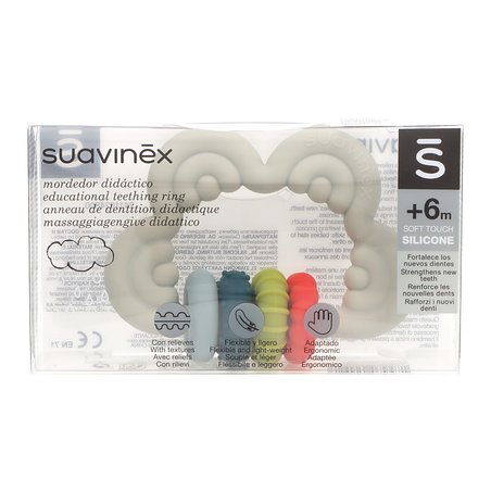 Mordedor Educacional de Silicone Suavinex +6 Meses 1 Unidade Etapa 3