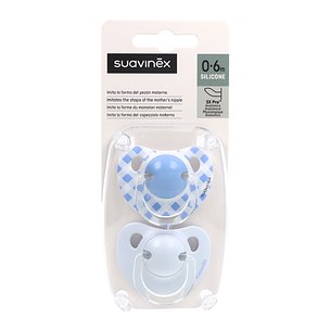 Suavinex Chupete Silicona Anatomico Clasico 06m 