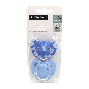 Suavinex Classic Anatomischer Silikonschnuller 18m