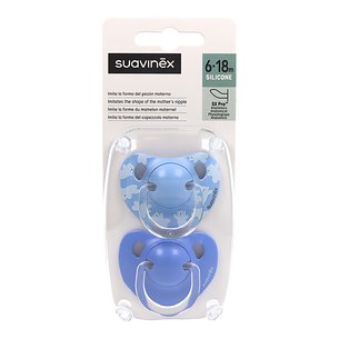 Suavinex Chupete Silicona Anatomico Clasico 6-18m