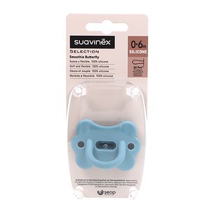 Chupete Silicona Fisiologico Suavinex Sx Pro Selection 0-6 Meses Smoothie Butterfly 1 Unidad 2