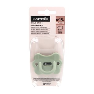 Suavinex Chupete Silicona Fisiologico Sx Pro Selection Smoothie Butterfly 6-18 Meses