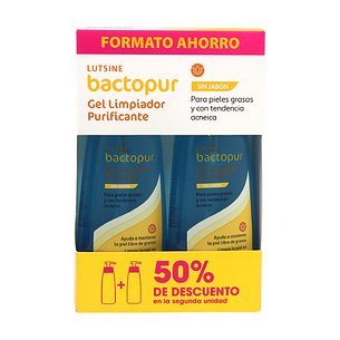 Lutsine Bactopur Gel de Limpeza 2x200 ml Promoção