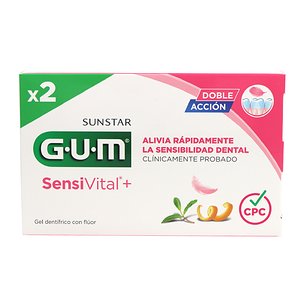 Gum Sensivital Zahnpasta 2x75 ml Aktion