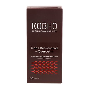 Kobho Trans Resveratrol + Quercetina 60 Cápsulas
