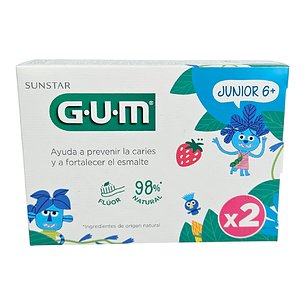 Gum Junior Gel Creme Dental 2x50 ml Promo
