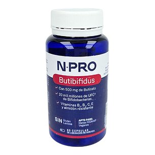 Npro Butibifidus Biota 60 Cápsulas