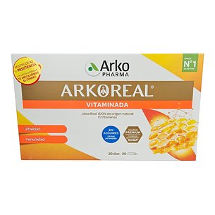 Arkoreal Sugar-Free Vitamin Royal Jelly 20 Ampoules