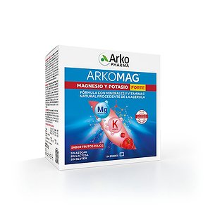 Arkomag Magnesio Y Potasio Forte 24 Sobres
