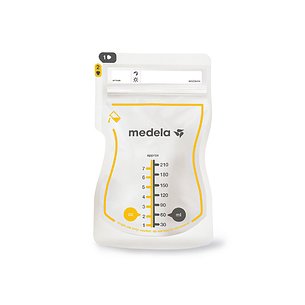 Sacos para armazenamento de leite Medela Easy Pour, pacote com 50 unidades