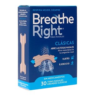 Breathe Right Tira Nasal Grande 30 U