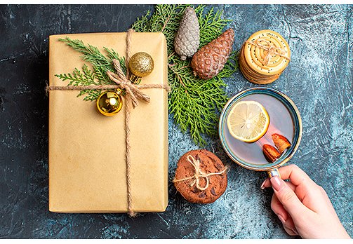 Regalos de Navidad prácticos y saludables.