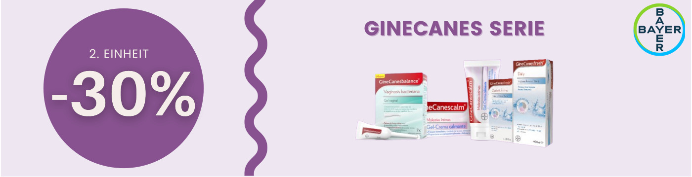 Ginecanes -30% on 2nd unit *on cheapest product