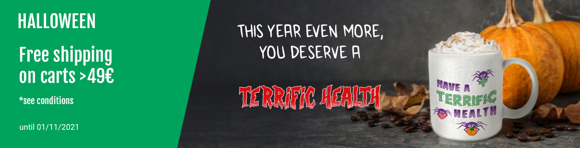 THIS YEAR EVEN MORE, YOU DESERVE A TERRIFIC HEALTH